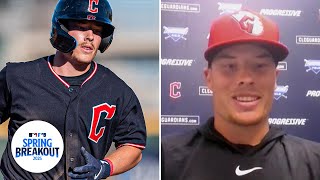 MLB's 2024 first overall draft pick talks about learning during Spring Training | Spring Breakout