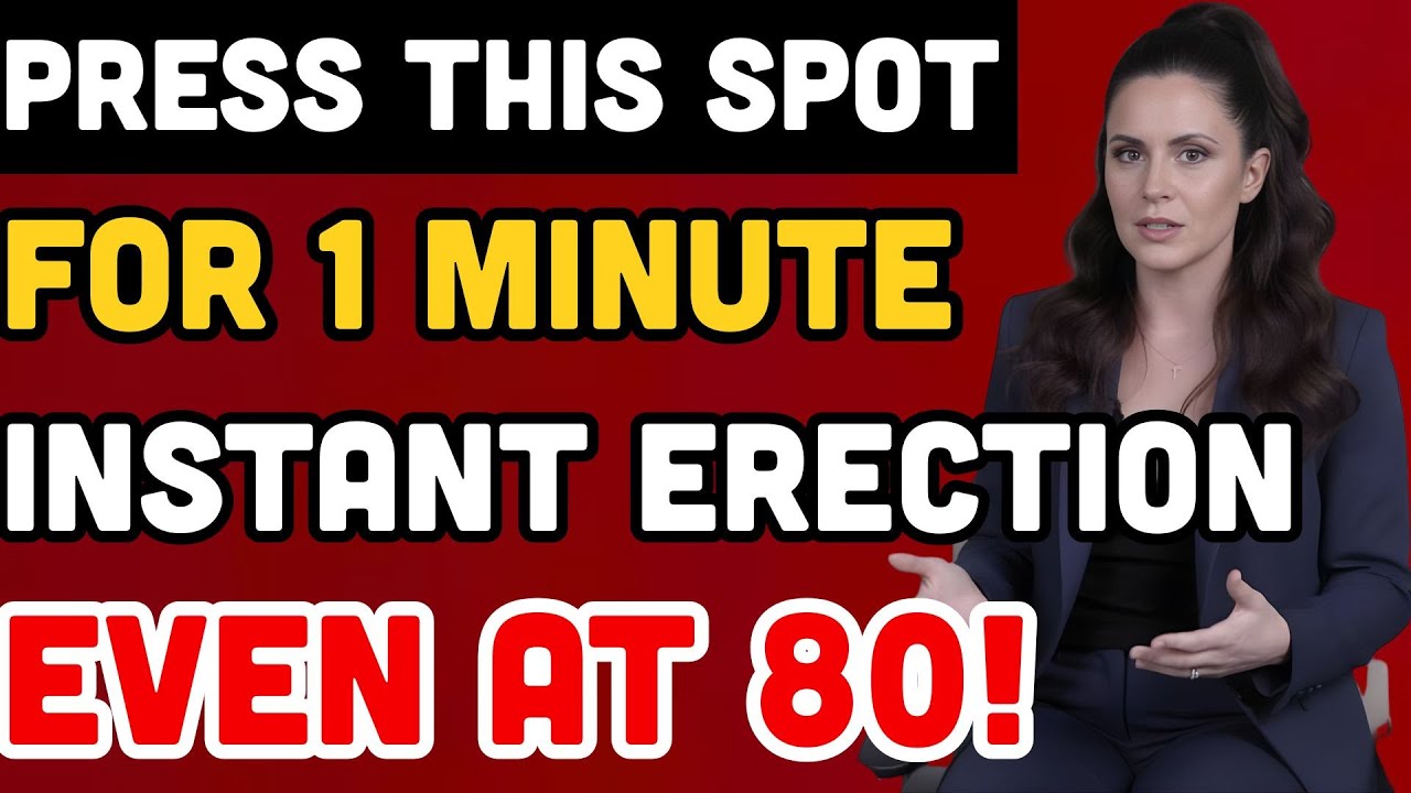 Older Men! Massage THIS Spot for 1 Minute to Restore Potency | MaleVitalityAfter50