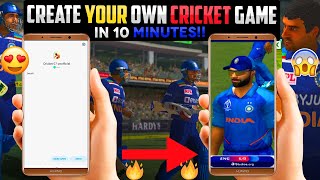 How to Create a Cricket Game for Android only in 10 minutes🔥🔥 | Create Cricket Game for Android 2021 screenshot 5