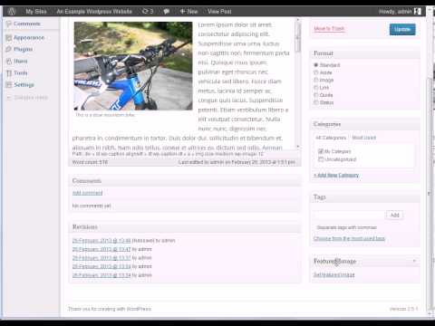 Adding Images in Wordpress | Featured Images & Post Images