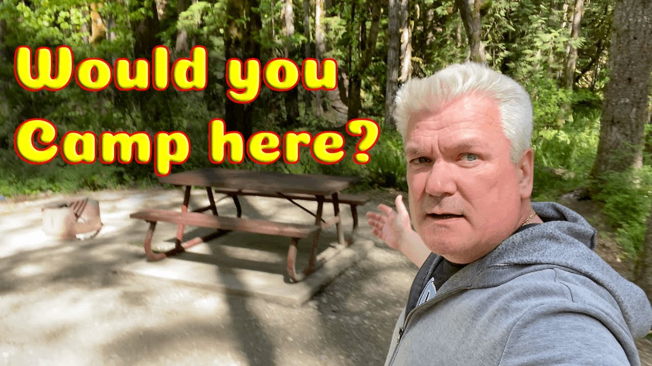 Cowichan River Provincial Park Campground on Vancouver Island walk through and review