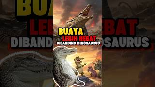 HEWAN INI BERHASIL TAUNTING T REX #faktasejarah #faktamenarik #buaya #hewan #dinosaurs
