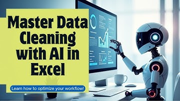 How to Use AI for Data Cleaning in Excel-2025 (Fix duplicates & format data fast) l DoubleZ