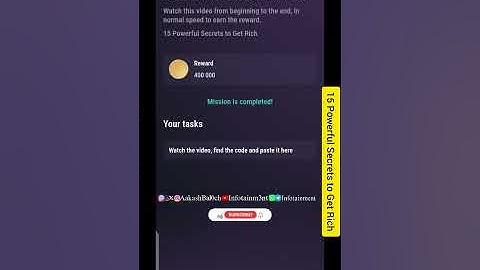 15 Powerful Secrets to Get Rich Tapswap Code