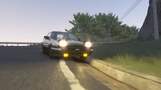 PK Akina Downhill AE86 Stock 5:07.540 | Assetto Corsa