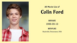Colin Ford Movies list Colin Ford| Filmography of Colin Ford