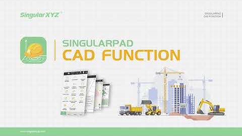 SingularPad Tutorial | CAD Function