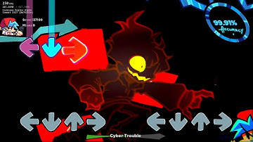 FNF - Cyber Sensation: Malware Breakout - Cyber Trouble (by P.GOD) - [FC/4k]