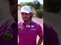 Abraham Ancer on his viral drive slide with his caddie