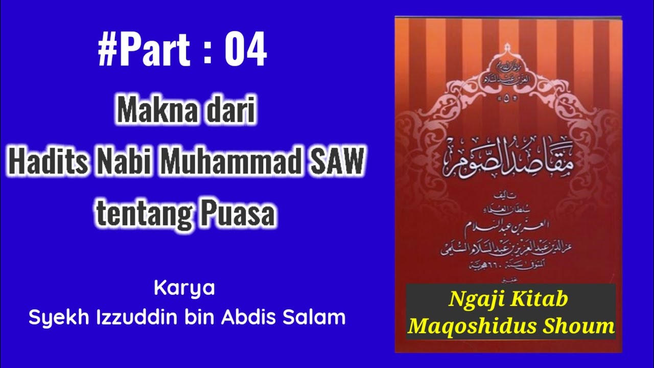 #04.Ngaji Kitab Maqoshidus Shoum Part 04
