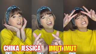 LUCUNYA !! CHIKA JESSICA live photoshoot CANTIK IMUT IMUT