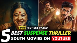 Top 4 Best South Indian Suspense Thriller Movies In Hindi | 2026 South Murder Mystery Movies Hindi  
