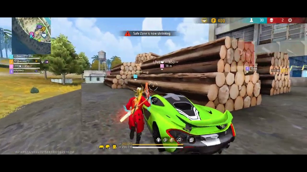 Br ranked full rush Gameplay freefire push to get the world regional ...