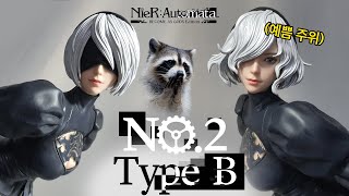 무려 벗길 수 있는 현존하는 최고의 2B 피규어!? 니어 엉터마타 NieR:Automata Figure 2B Moon Light Studio Resin Review!!
