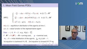 Martino Bardi: "Convergence of some Mean Field Games to aggregation and flocking models"