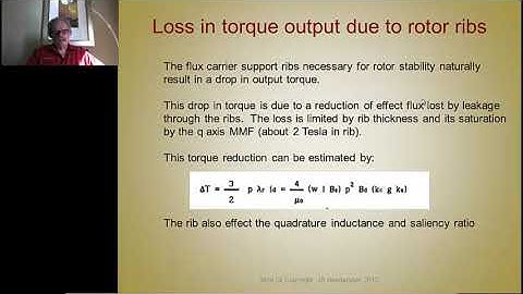 Module 26: Performance Analysis of Reluctance Synchronous Machines