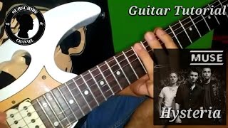 Muse Hysteria [GUITAR TUTORIAL]