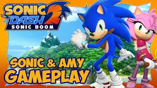 Sonic Dash 2: Sonic Boom (iOS) Sonic & Amy Gameplay