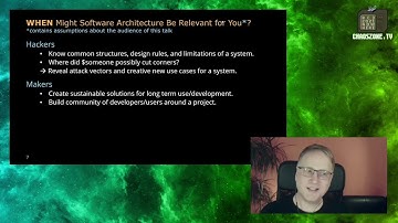 Software Architecture 101 - A Software Architecture Primer for Hackers and Makers - deutsche Überset
