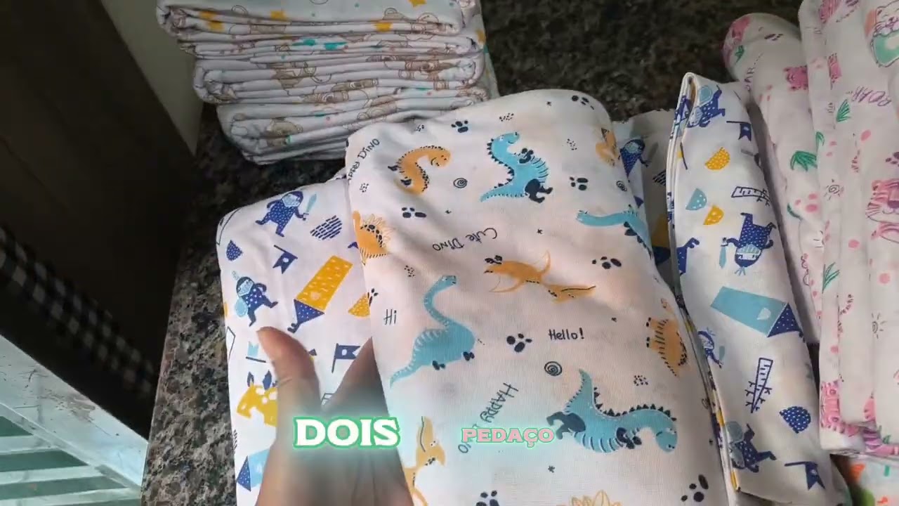Retalhos Baratos que vão virar lindos Pijama infantil ❤️