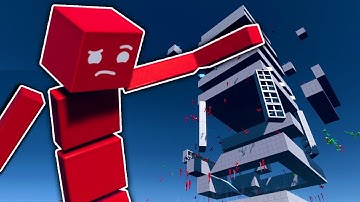 I Made the Impossible Tower Survival Challenge for Ragdolls! - Fun With Ragdolls Gameplay