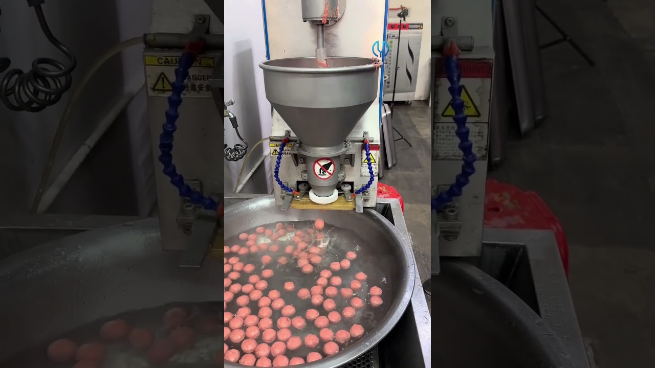 Meatball forming machine is suitable for processing all kinds of meatballs,fish balls,vegetableballs