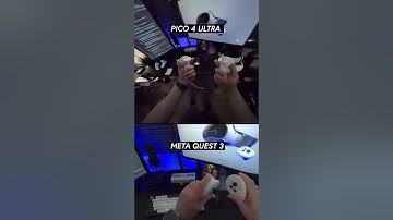 Pico 4 Ultra Vs Quest 3 Passthrough Comparison!