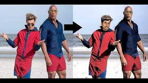 how to change / replace face in adobe photoshop cs5 cs4 cs6 cs3 7.0 and all