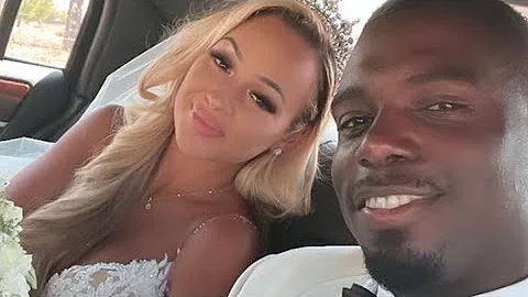 Love island's Marcel Somerville Weds Fiance In Gli...