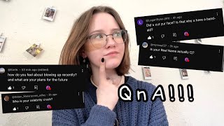 QnA!!! (aka me rambling for 12mins)