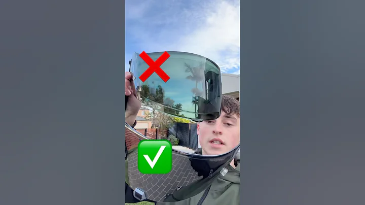 The ONLY visor you should wear at night