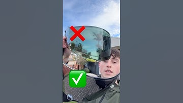 The ONLY visor you should wear at night