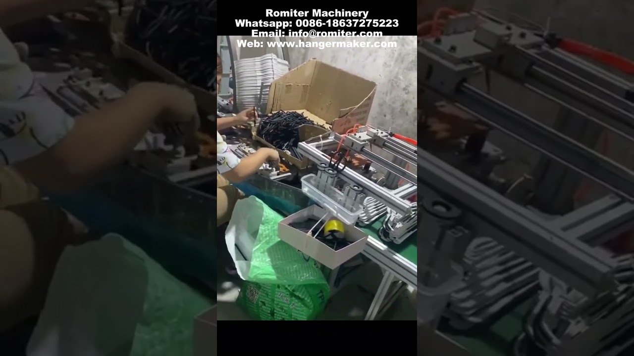 Automatic Flocking Hanger Anti Slip Shoulder Making Machine