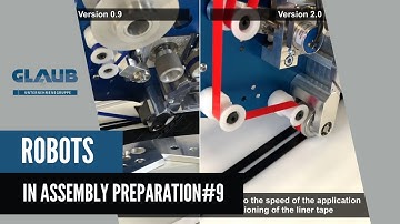 Application with robots - Variants for the automated application of adhesive tape | GLAUB Automation