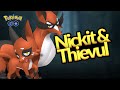 NOVOS POKÉMON: NICKIT E THIEVUL chegam ao Pokémon GO no evento Profundezas Profundas!
