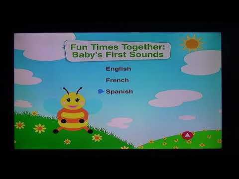 Baby S First Sounds 08 Dvd Menu Youtube