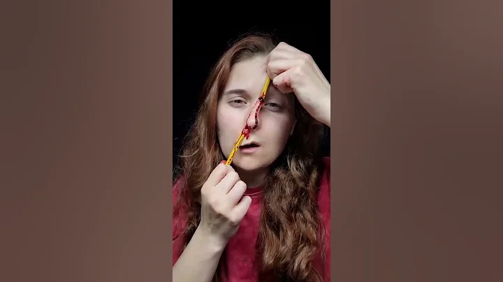 SFX pencil makeup removal 😌 #art #artist #makeup #sfx #makeupremoval #sfxmakeup