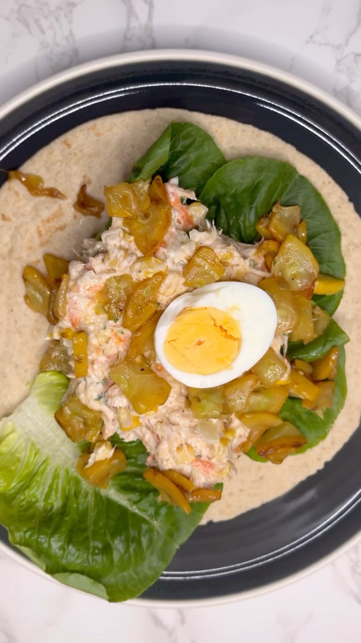High-Protein Thunfisch-Wrap – schnell, einfach &amp; ein perfekter Meal ...