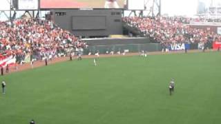 SF Giants win the 2010 Western Division