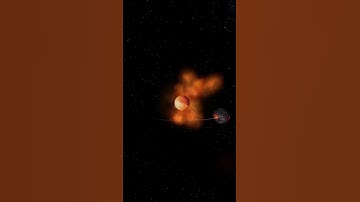 Double Moon Simulation in Universe Sandbox