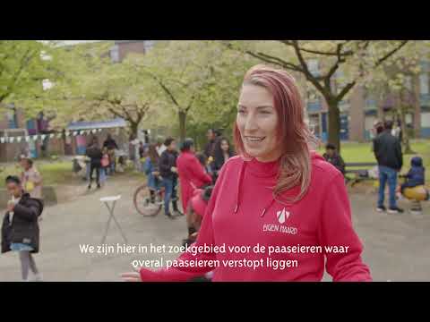 Paaseieren zoeken in