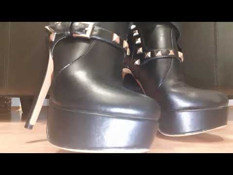 156 - Lederstiefeletten: kleines Quickie für die kleine Wiedersehensfreude zwischendurch ;-)
