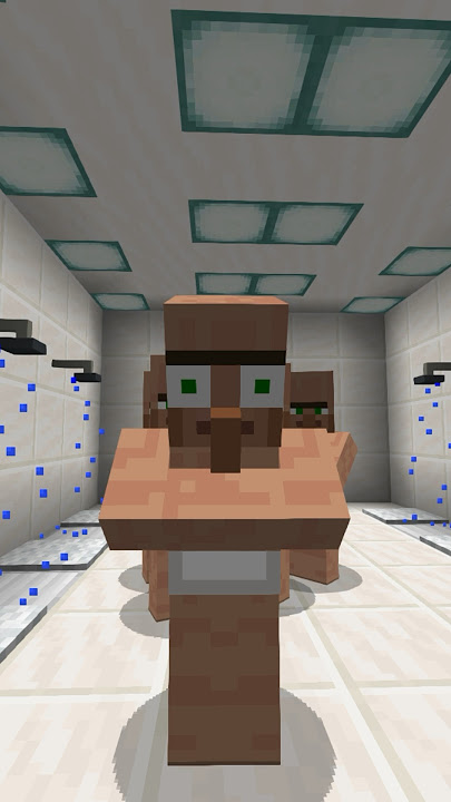 Don’t drop the Soap in Minecraft Village #shorts