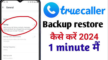 Truecaller Backup Herstellen Hoe u een Truecaller-back-up maakt.