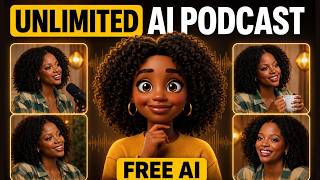 How I Generate UNLIMITED AI Podcast Videos From Just ONE Photo (Free Tool) screenshot 5