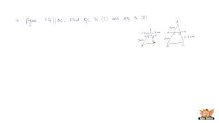 How to solve problems based on Basic Proportionality Theorem ? - Vol 2/3