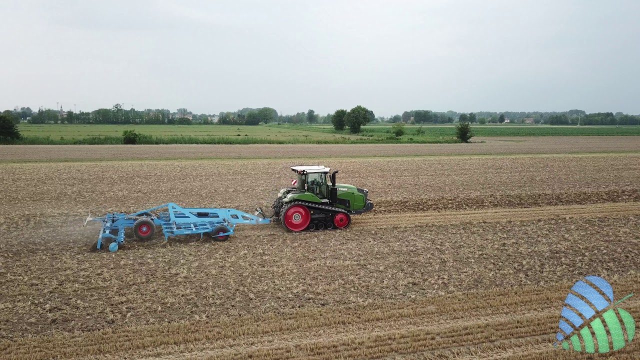 Fendt 943 Vario MT e Lemken Karat 12/500