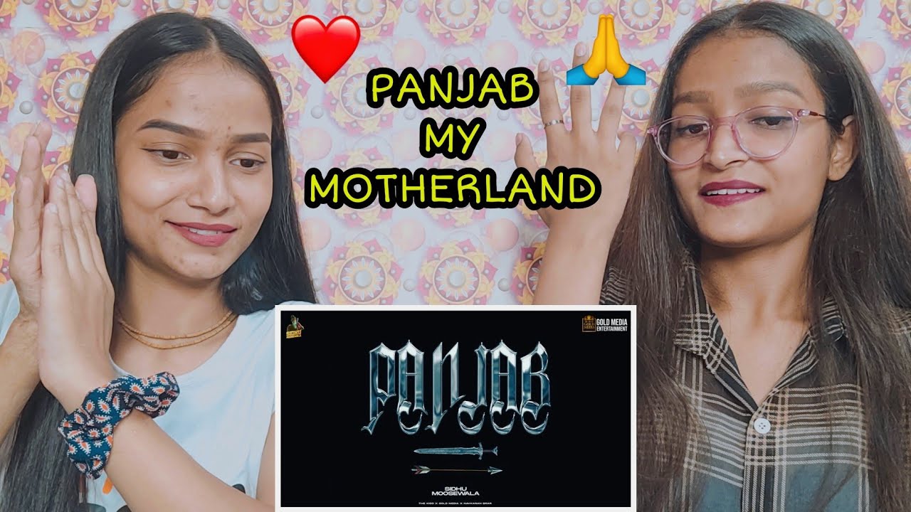 Reaction on Panjab (My Motherland) - Sidhu Moose Wala | Reactions Hut | #reactionvideo #reactionshut