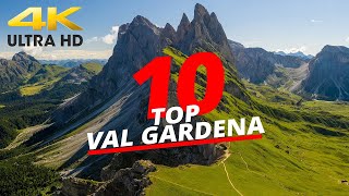Val Gardena TOP 10 places to visit | Dolomites | Alto-Adige | Italy 4K