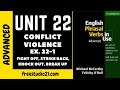 English Phrasal Verbs in Use - Unit 22 - CONFLICT & VIOLENCE - ex.22-1